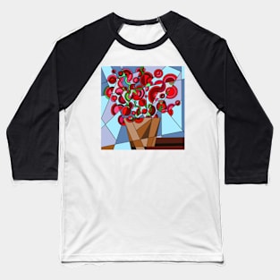 Exploded flowers Baseball T-Shirt